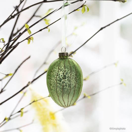 PÅSKE EGG I GLASS, 3 ass