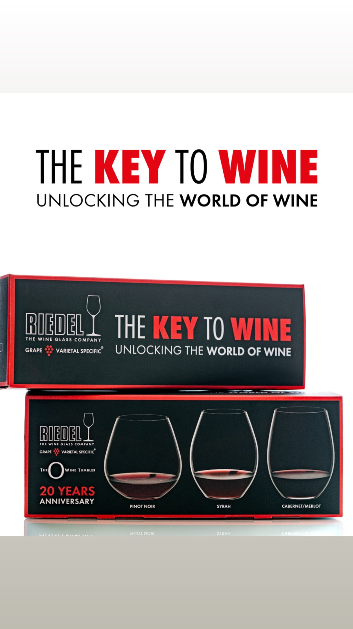 RIEDEL KEY TO WINE*