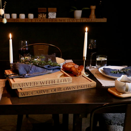 UTSKJÆRNGSBRETT med spor*