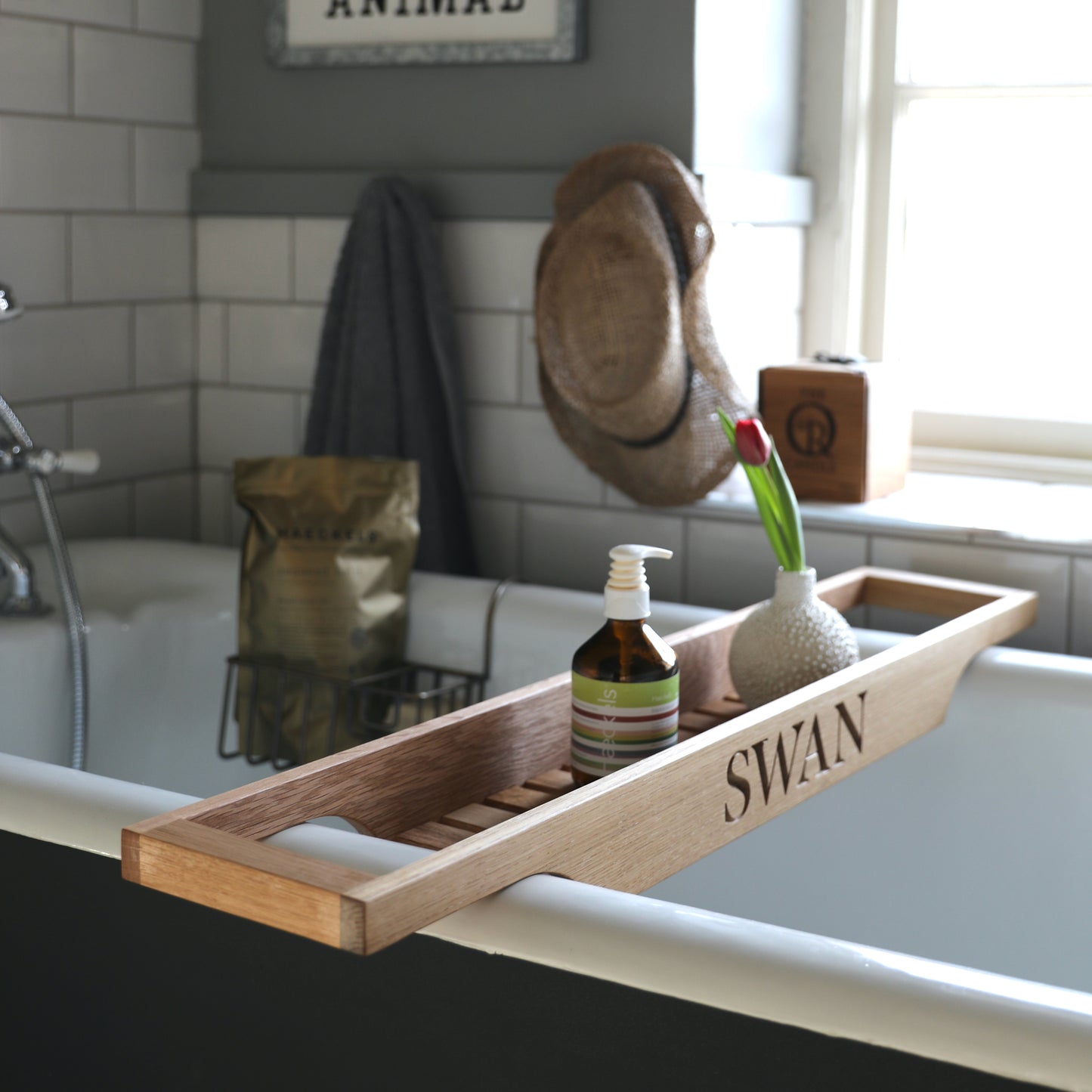 BADEKARPLANKE med vinger*