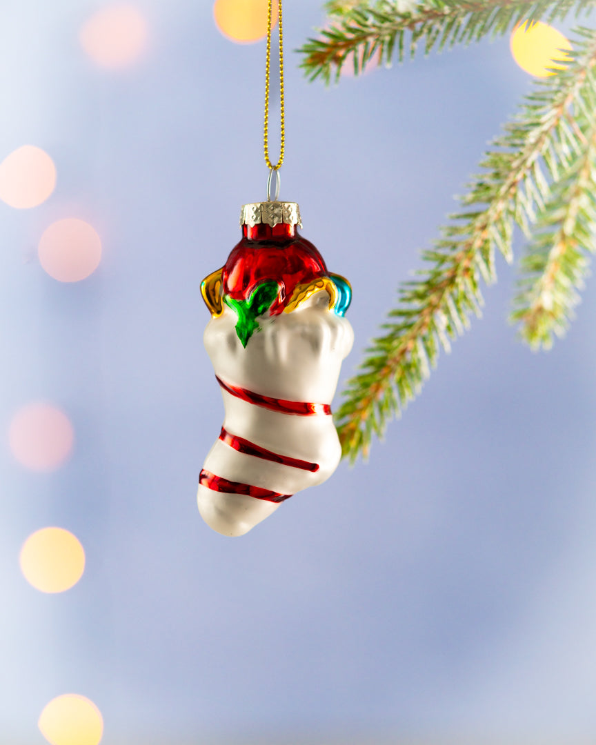 JULETREPYNT STRØMPE