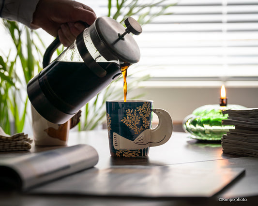 BLOOMINGVILLE HEZHA KOPP BLÅ