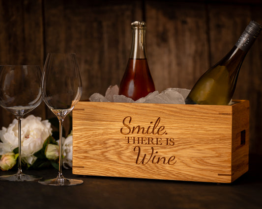 VIN/ CHAMPAGNE KJØLER DOBBEL*