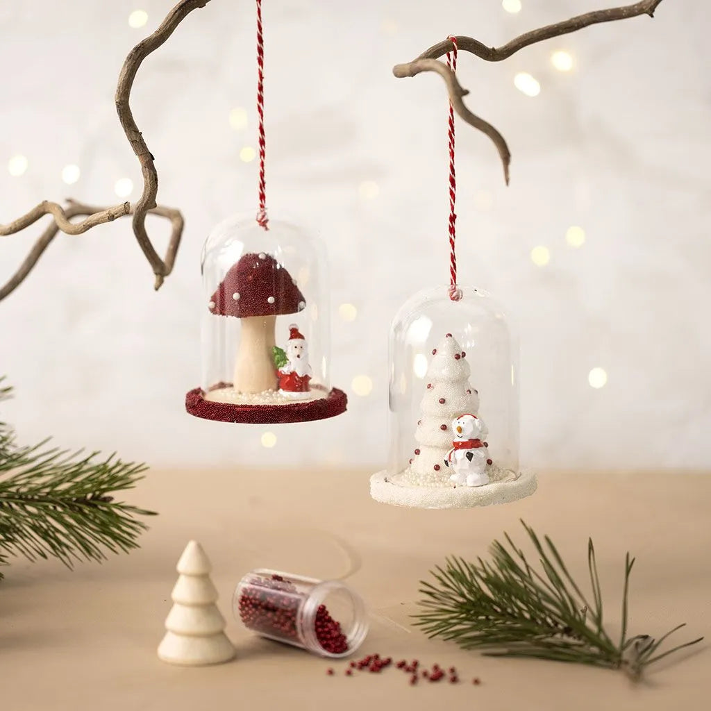 MINIFIGURER Julenisse, Reinsdyr og Snømann