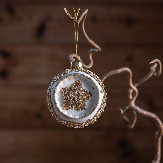 UND Juletrekule m/glitter