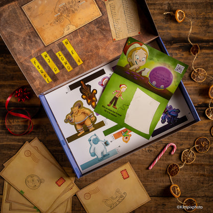 ADVENTSKALENDER JULEMYSTERIET "Jakten på de stjålne krystallene"
