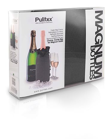 PULLTEX CHAMPAGNEKJØLER FOR MAGNUM/ GRÅ