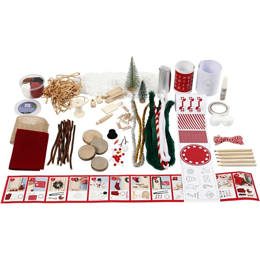 Kreativ adventskaleder 24 ideer