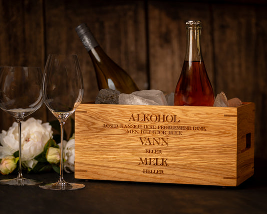 VIN/ CHAMPAGNE KJØLER DOBBEL*